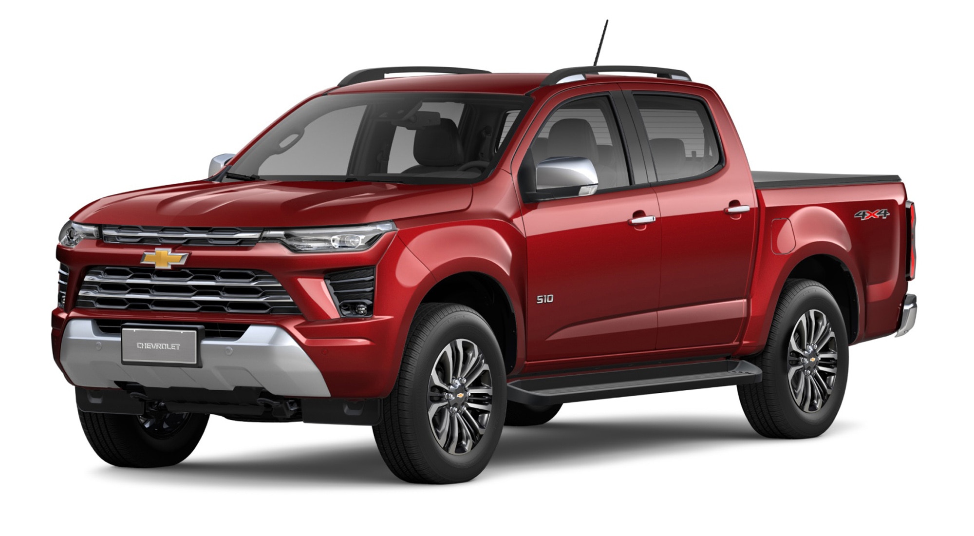 Chevrolet S10 LTZ cor vermelho scarlet
